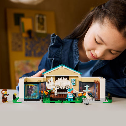LEGO Animal Crossing Blathers’s Museum Collection Building Toy - Pretend Play Set W/2 Toy Minifigures for Girls & Boys, Ages 7+ - Building Blocks for Kids - Gift Idea for Birthdays & Gamers - 77056 LEGO
