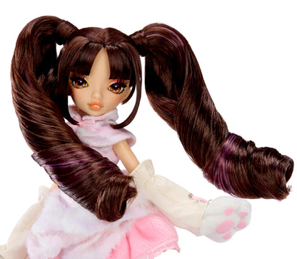 Mirror Mi Akiko Kittyama Fashion Doll with Accessories, Cozy Emotion Fantasy Doll