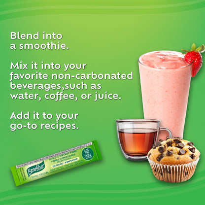 Benefiber Prebiotic Fibre Supplement Powder, Promotes Good Gut Health, Unflavoured & Completely Clear, Dissolves in Drinks & Food, Plant‑Based, Sugar‑Free, Gluten‑Free, Non-GMO, Daily Soluable Fibre Supplement, (28 Stick Packs) - Available at All In One Marketplace Canada
