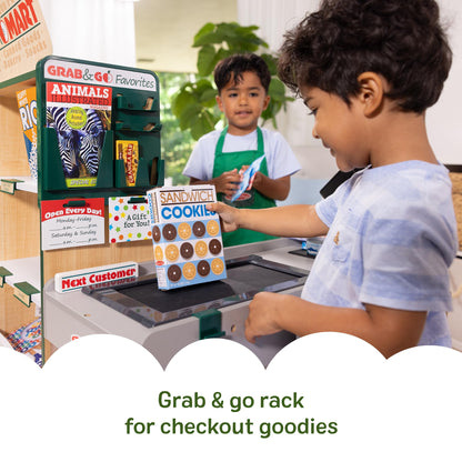 Melissa & Doug Fresh Mart Grocery Store Companion Pretend Play Food Set Melissa & Doug