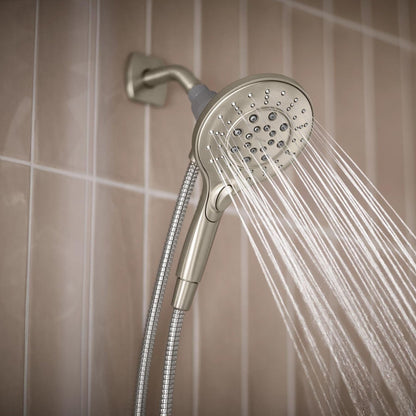 Moen 26112SRN Engage Magnetix Six-Function 5.5-Inch Handheld Showerhead with Magnetic Docking System, Spot Resist Brushed Nickel 🍁 All In One Marketplace Canada