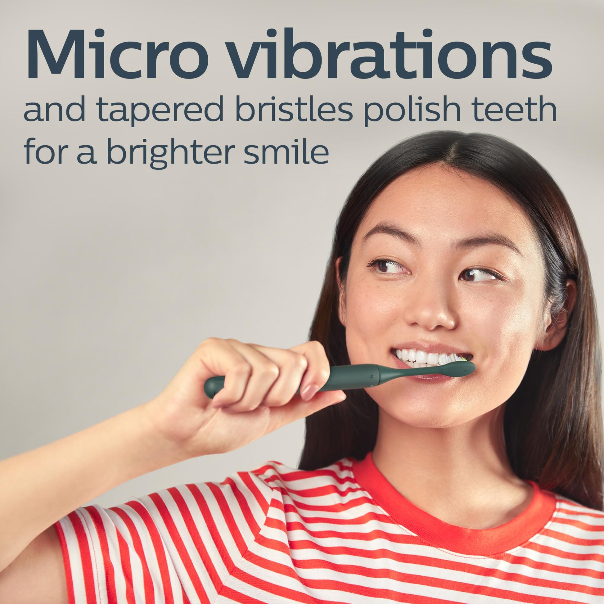 Philips One by Sonicare Rechargeable Toothbrush, 1 Brush Head, Green Philips Sonicare
