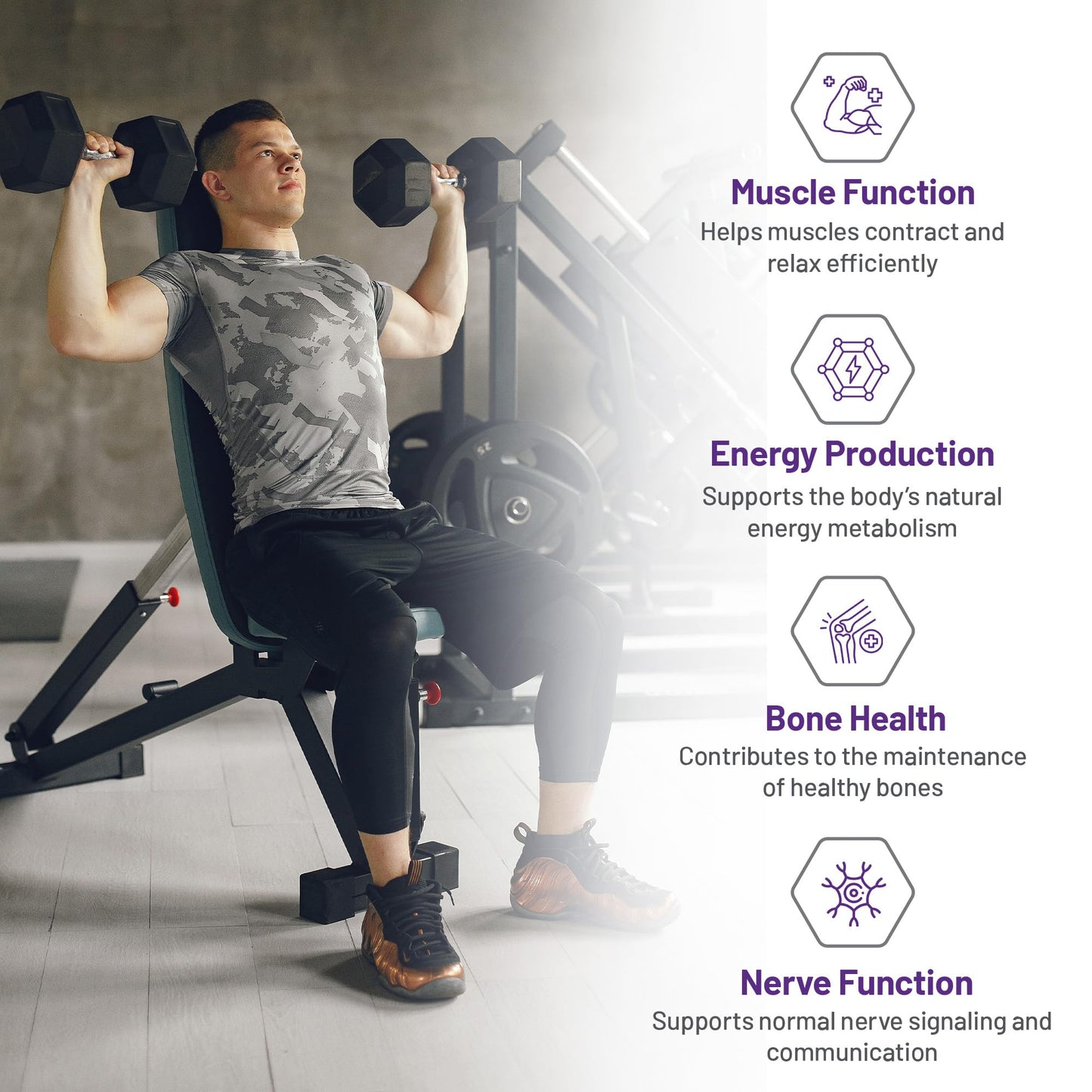 AOR Advanced Magnesium Complex 200mg, 180 Capsules 180-Day Supply - Highly Absorbable Magnesium Glycinate, Aspartate, Malate & Ascorbate - Elemental Chelated Complex for Relaxation and Muscle Comfort - Available at All In One Marketplace Canada
