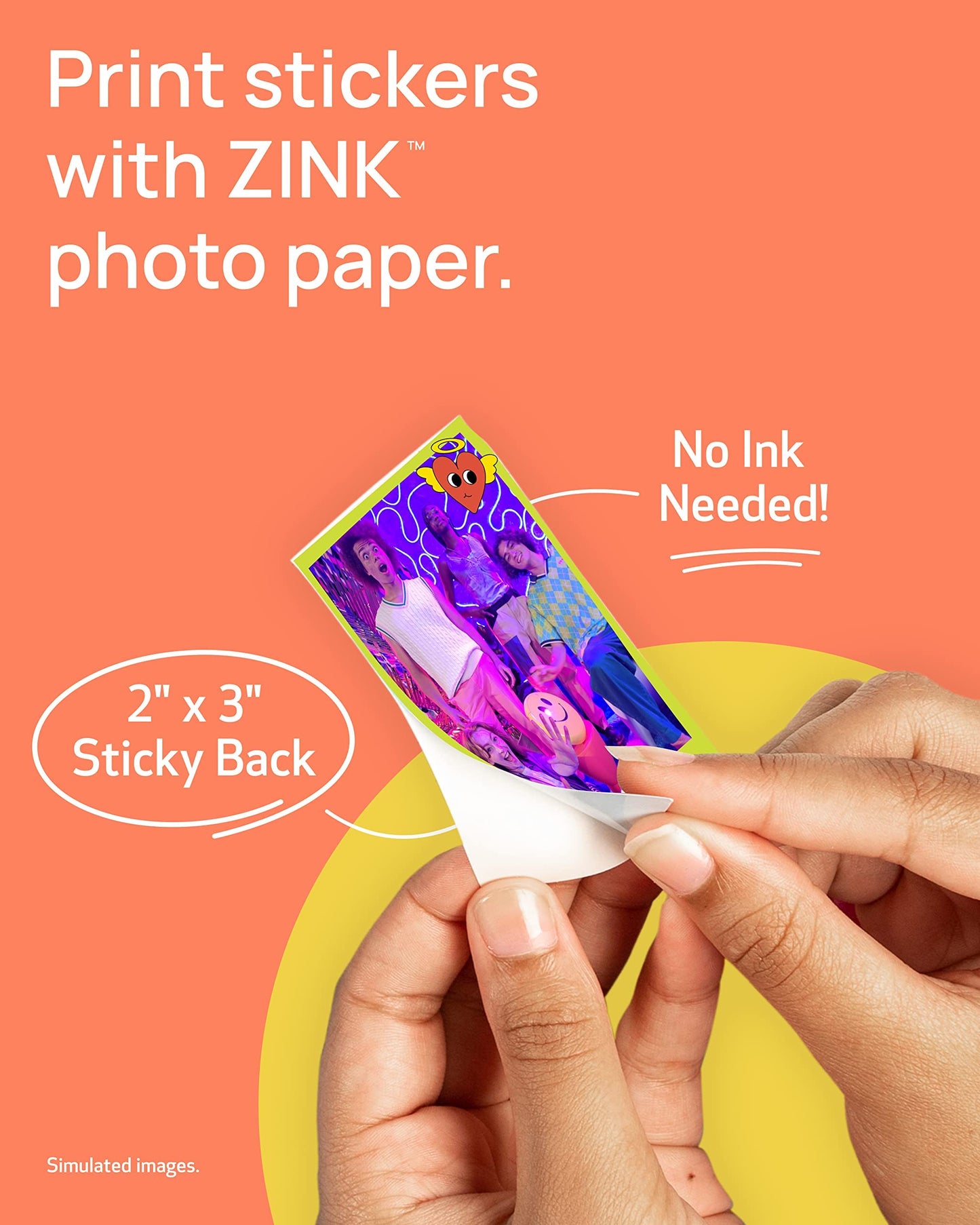 Canon Ivy 2 Mini Photo Printer (Pure White), Bluetooth Portable Smartphone Printer for iOS & Android, Bundle with 110 Zink Sticky-Back Photo Prints, LED Light Bar, Protective Case & USB Cable