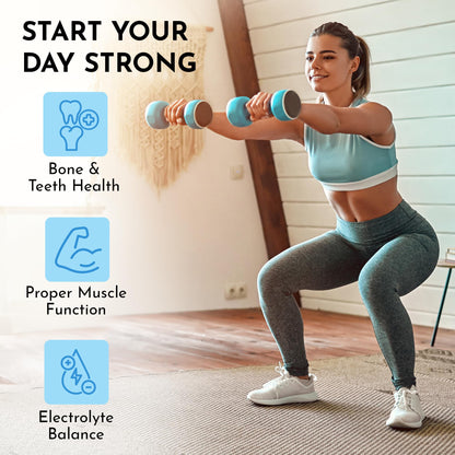 Live 5AM Magnesium L-Threonate | 144 mg Elemental Magnesium per 3 Capsules, Helps in Energy Metabolism, Bone and Teeth Maintenance, Muscle Function and Electrolyte Balance, 120 Vegan Capsules, Made in Canada - Available at All In One Marketplace Canada