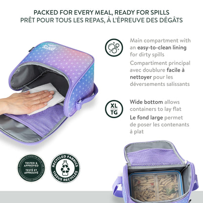 Ensemble assorti 2 pièces pour enfants Roots, sac à dos de 22,5 L et sac à lunch de 5 L
