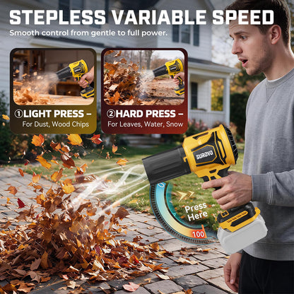 Cordless Leaf Blower Compatible with Dewalt 20V MAX Battery (Bare Tool) 🍁 All In One Marketplace Canada