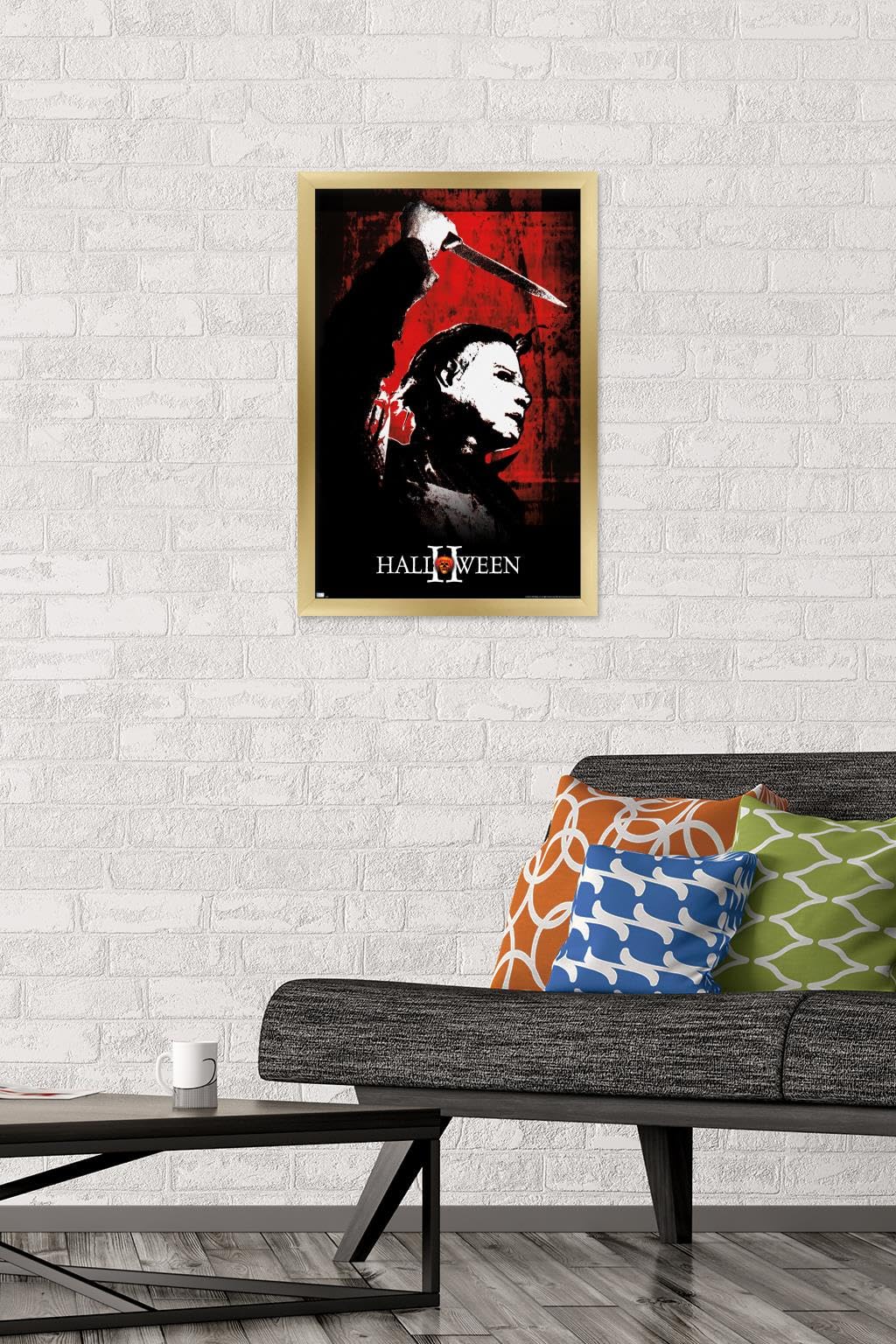 Halloween II - Red Wall Poster