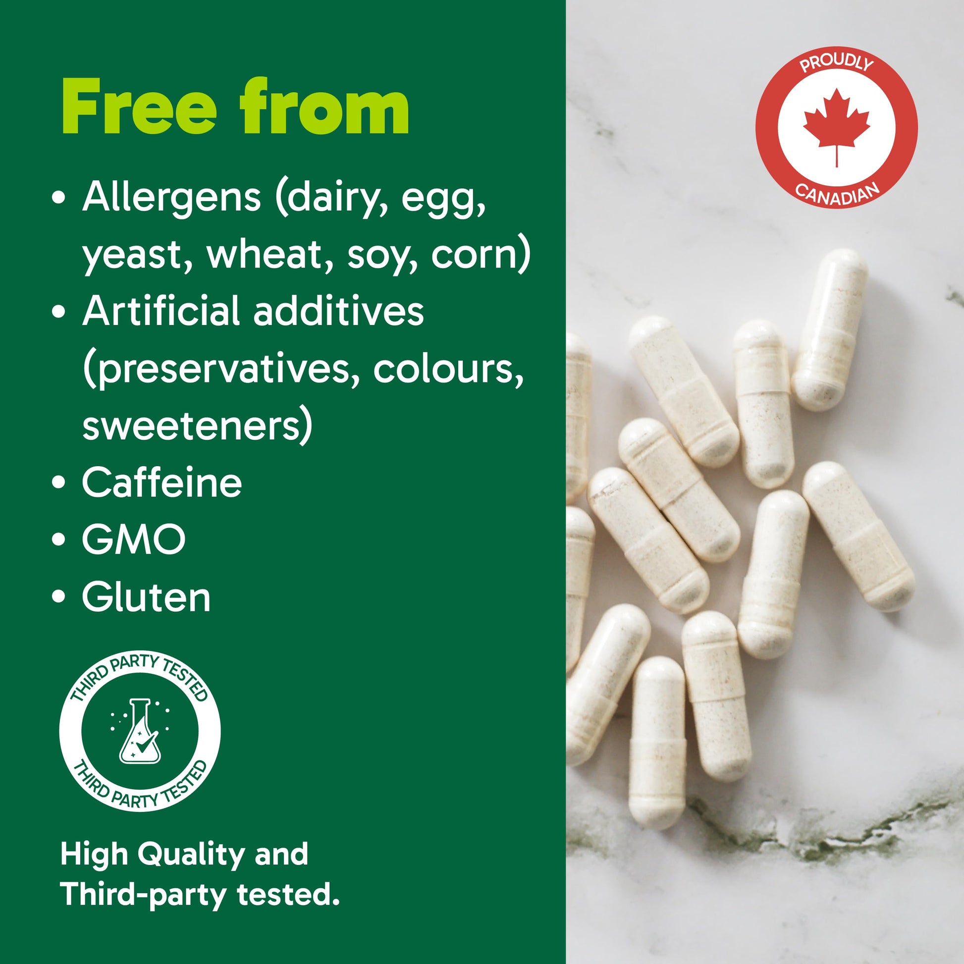 Organika Canadian-Made Liposomal L-Glutathione 500 mg- Supperior Absorption, Potent Antioxidant, Immunity Support, Helps Tissue Repair, Detox - 30vcaps, 30 Day Supply - Available at All In One Marketplace Canada