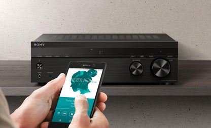 Sony STRDH190 2-ch Stereo Receiver with Phono Inputs and Bluetooth Audio Component, Black Sony