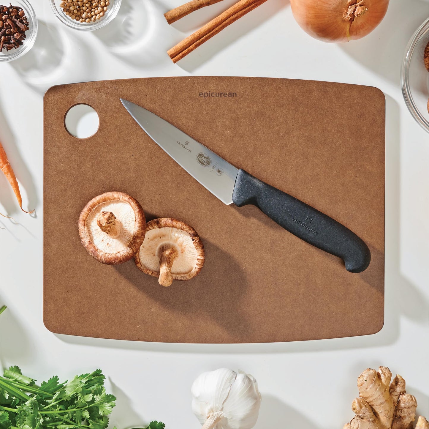 Epicurean Kitchen Series Cutting Board, 11.5-Inch by 9-Inch, Nutmeg 🍁 All In One Marketplace Canada