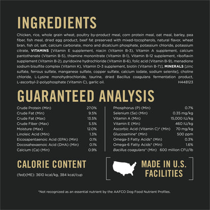 Purina Pro Plan FOCUS Adult Weight Management Large Breed Formula Adult Dry Food - (1) 34 lb. Bag - Available at All In One Marketplace Canada