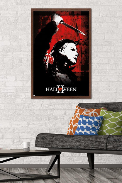 Halloween II - Red Wall Poster