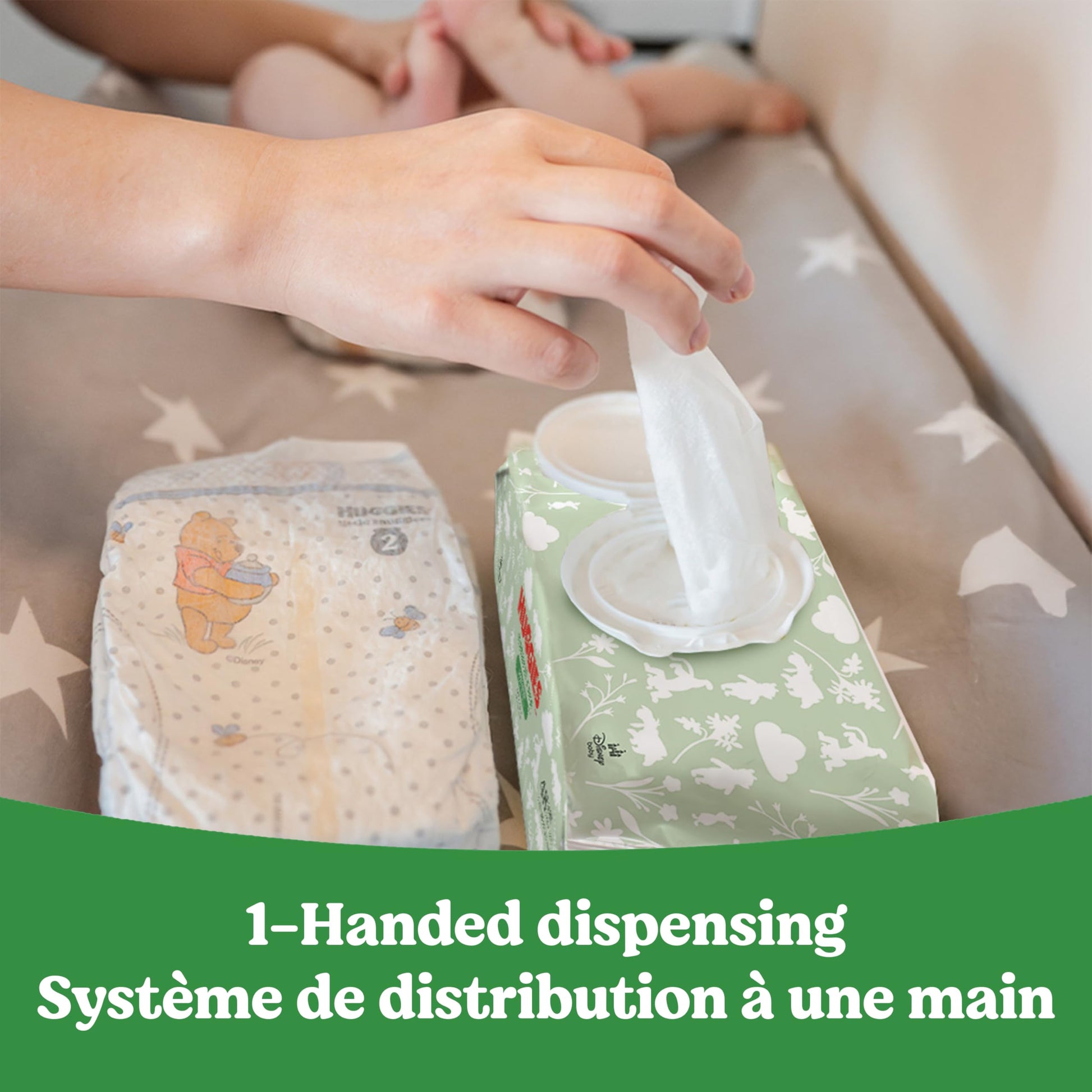 Huggies Natural Care Sensitive Baby Wipes, Unscented, Hypoallergenic, 99% Purified Water, 12 Flip-Top Packs (768 Wipes Total), Packaging May Vary