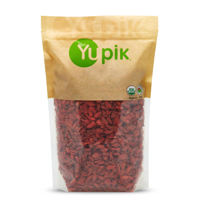 Yupik Organic Goji Berries - 1 kg Pure Wolfberries, Gluten-Free & Non-GMO Superfood