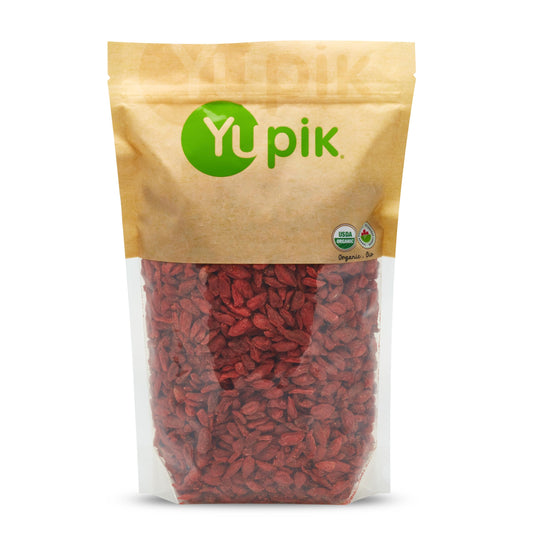 Yupik Organic Goji Berries - 1 kg Pure Wolfberries, Gluten-Free & Non-GMO Superfood