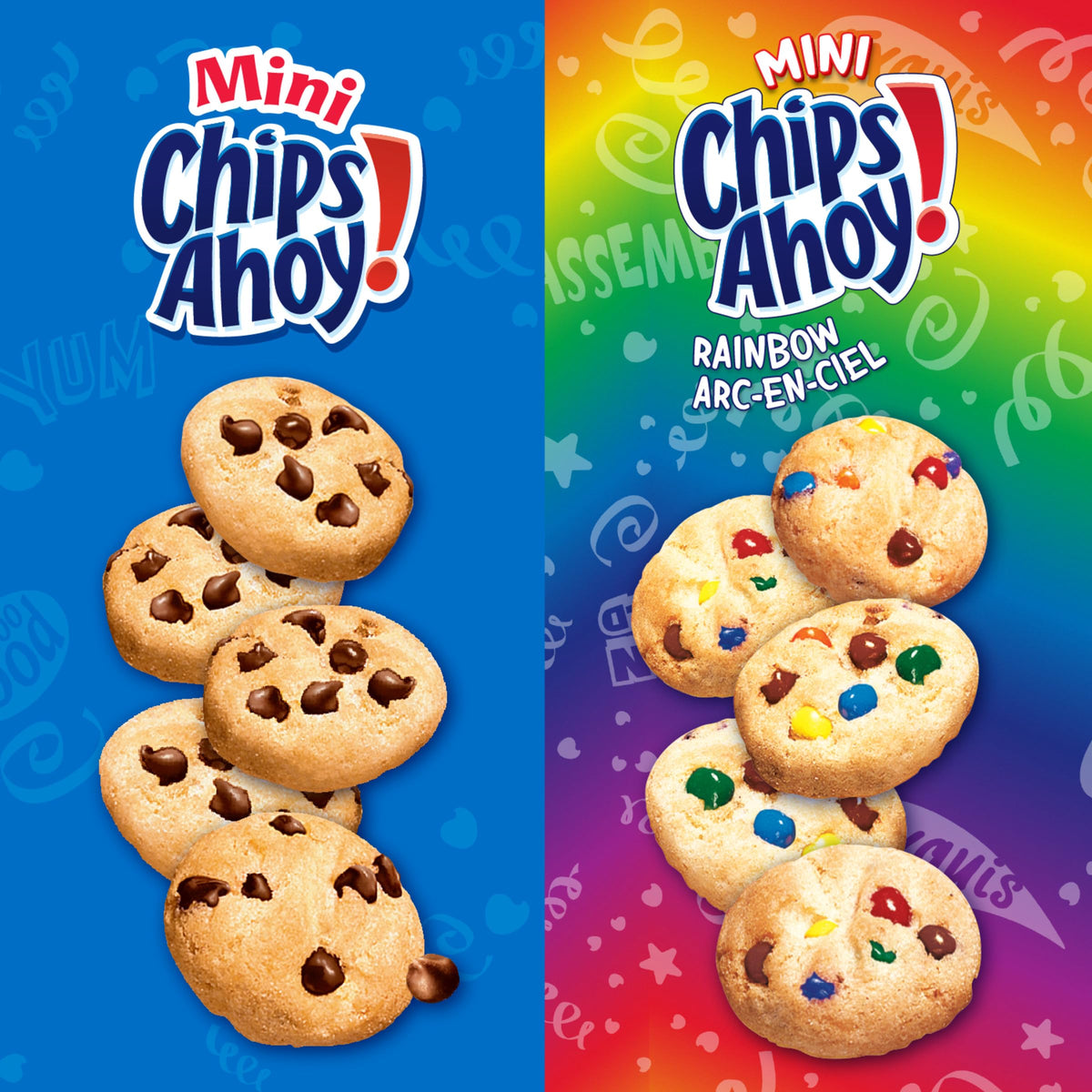Oreo, Chips Ahoy! & Teddy Grahams, Cookies, 6 Bags, Variety Pack, 1.2 kg