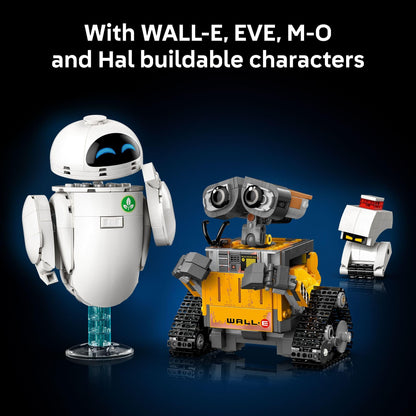 LEGO Disney & Pixar Wall-E & EVE Building Set for Adults, Ages 18+ - Home Office, Book Shelf, or Room Decor for Disney Fans - Gift Ideas for Men & Women - 43279 - Available at All In One Marketplace Canada