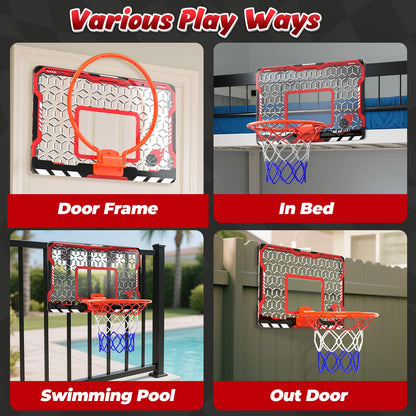 EagleStone Mini Indoor Basketball Hoop for Door & Wall with Foldable Rim 🍁 All In One Marketplace Canada