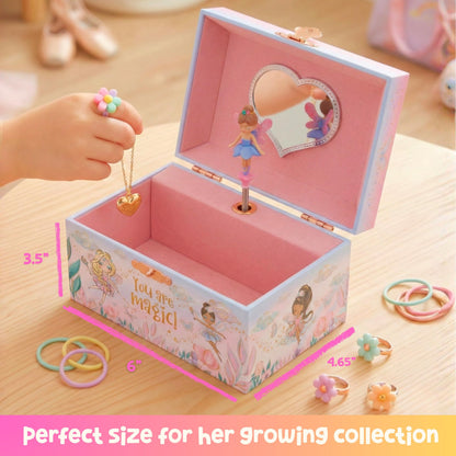 Giggle & Honey® Musical Fairy Jewelry Box for Girls 🍁 All In One Marketplace Canada
