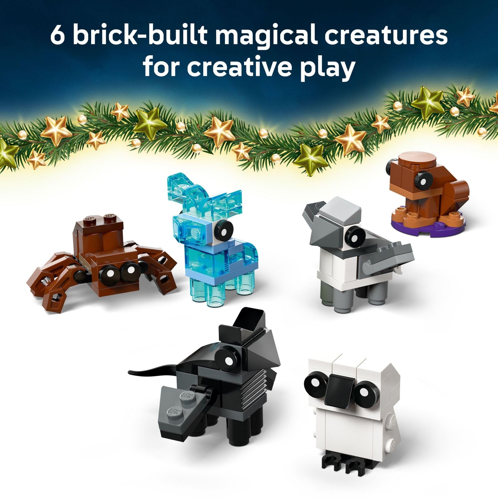 LEGO Harry Potter Advent Calendar 2025 Kids Toy - Holiday Countdown for Boys & Girls, 7+ - 24 Buildable Surprises, Including Harry, Draco & Luna Minifigures - Kids Gift Idea for Christmas - 76456 LEGO