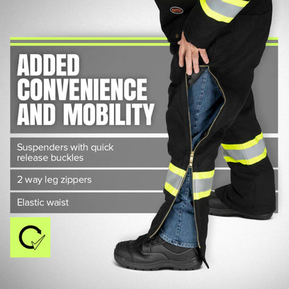 Pioneer Hi Vis Winter Overalls for Men - For Construction 🍁 All In One Marketplace Canada
