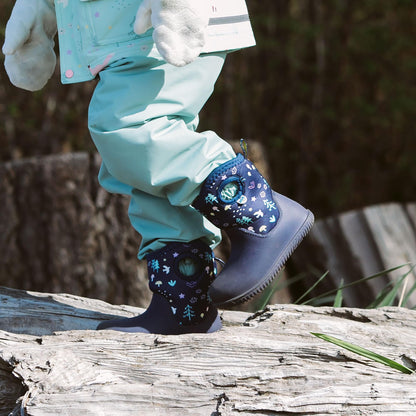Jan & Jul Waterproof Winter Boots for Toddlers (Navy Forest, US 6) 🍁 All In One Marketplace Canada