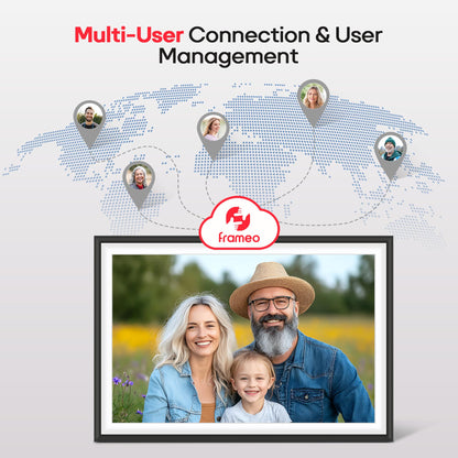 Frameo 10.1" Digital Picture Frame 32GB Storage WiFi Electronic Photo Frame 🍁 All In One Marketplace Canada
