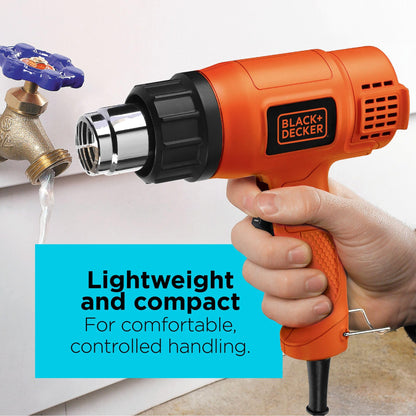 BLACK+DECKER Heat Gun, Dual Temperature (HG1300) - Available at All In One Marketplace Canada
