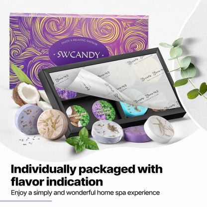 SWCANDY Shower Steamers Aromatherapy Gifts for Women 8 Pcs Shower Home Spa 🍁 All In One Marketplace Canada