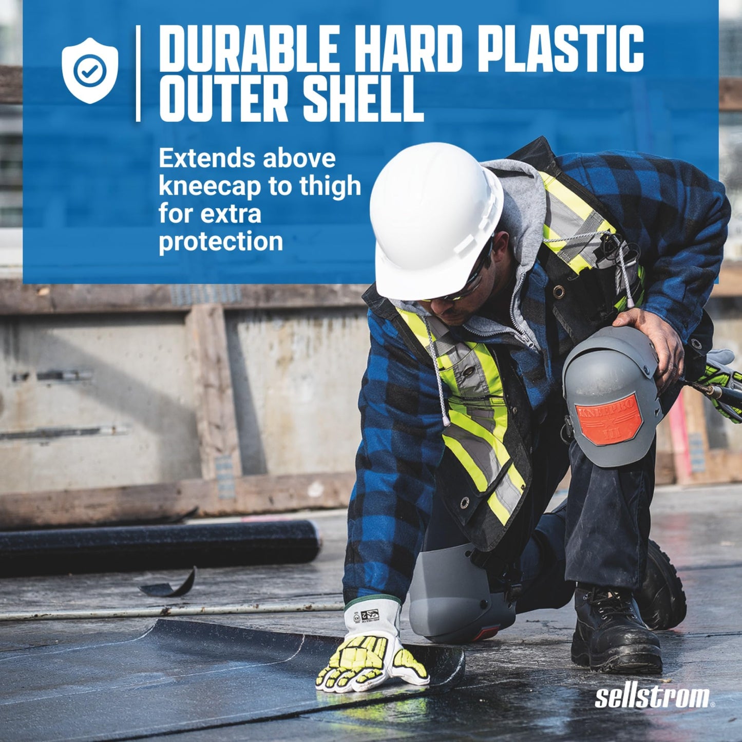 Sellstrom KneePro Professional Construction Kneepads for Work - Men & Women 🍁 All In One Marketplace Canada