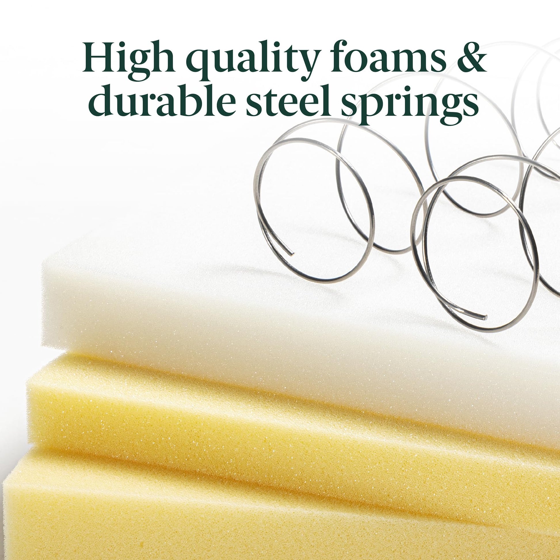 Zinus 6 Inch Foam and Spring Hybrid Mattress [New Version], Twin XL, Fiberglass Free, Medium Firmness, Durable Support, Certified Safe Foams & Fabric, Mattress in A Box Zinus