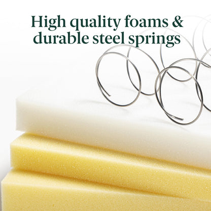 Zinus 6 Inch Foam and Spring Hybrid Mattress [New Version], Twin XL, Fiberglass Free, Medium Firmness, Durable Support, Certified Safe Foams & Fabric, Mattress in A Box Zinus