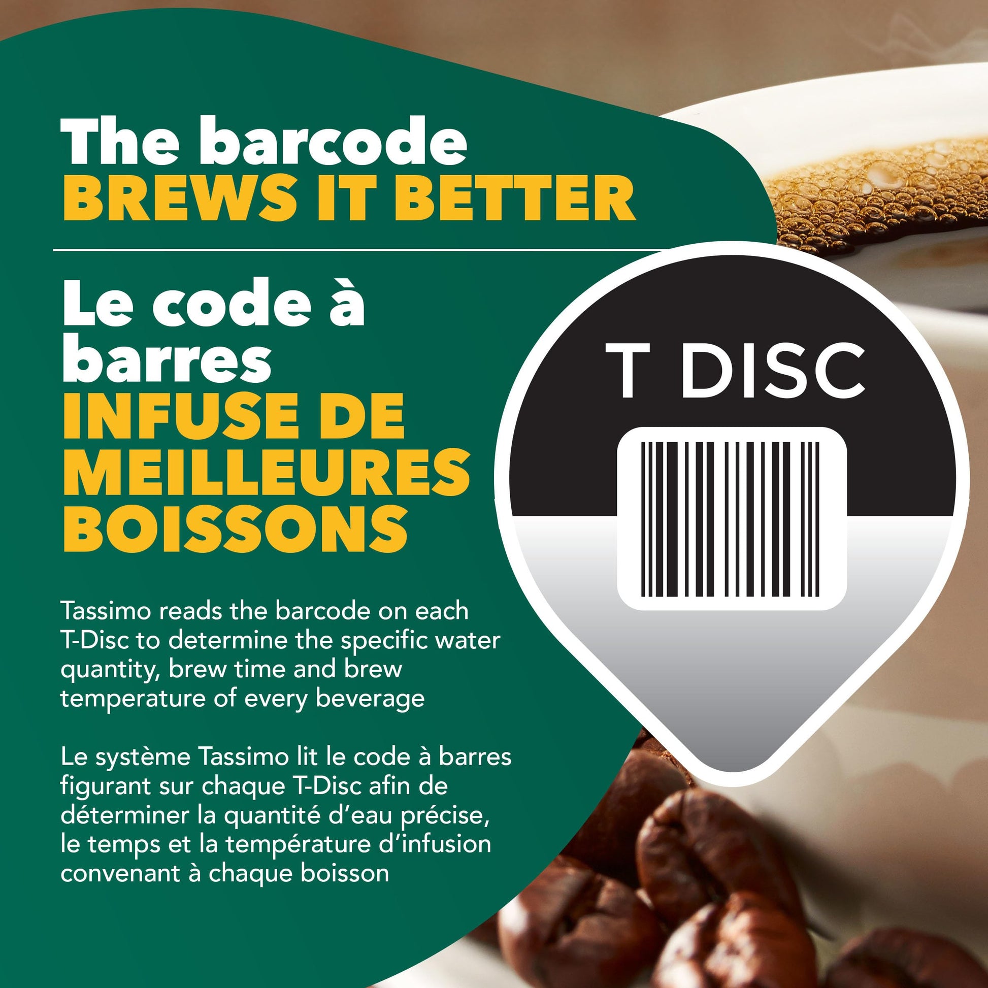 Maxwell House Decaf Coffee T-Discs for Tassimo – 70 Single Serve Pods (5 Pack)