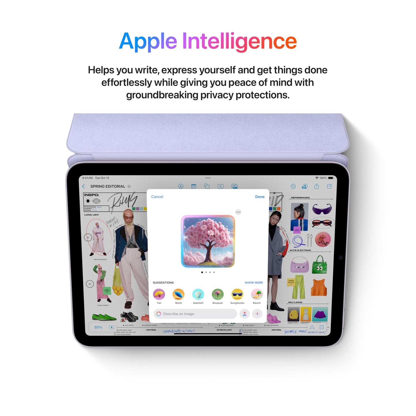 Apple iPad mini (A17 Pro): Apple Intelligence, 8.3-inch Liquid Retina Display, 128GB, Wi-Fi 6E, 12MP Front/12MP Back Camera, Touch ID, All-Day Battery Life — Purple 🍁 All In One Marketplace Canada