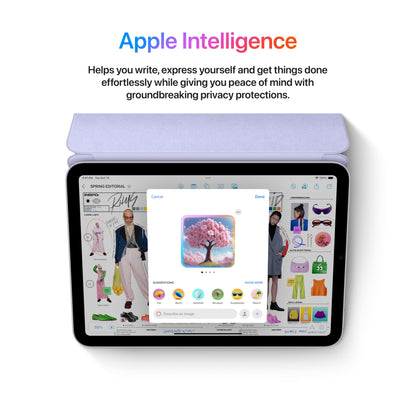 Apple iPad mini (A17 Pro): Apple Intelligence, 8.3-inch Liquid Retina Display, 128GB, Wi-Fi 6E, 12MP Front/12MP Back Camera, Touch ID, All-Day Battery Life — Purple 🍁 All In One Marketplace Canada