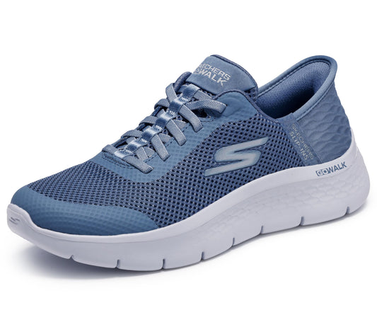 Skechers Women's Go Walk Flex Hands Free Slip-ins - Grand Entry, Blue, 8 🍁 All In One Marketplace Canada Skechers