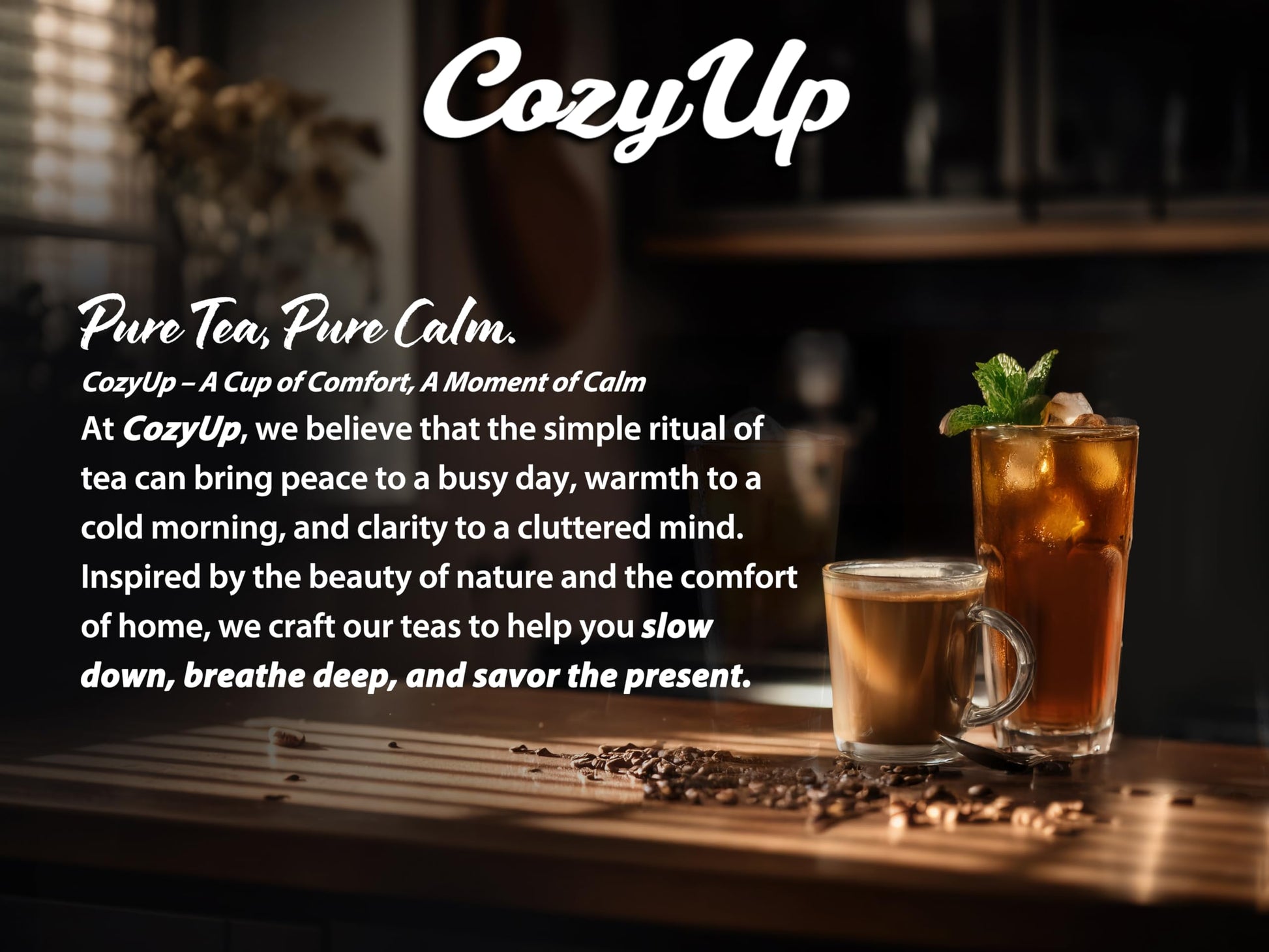 Cozy Up 100-Count Tea K-Cup Variety Pack - 10 Flavors for Keurig Brewers