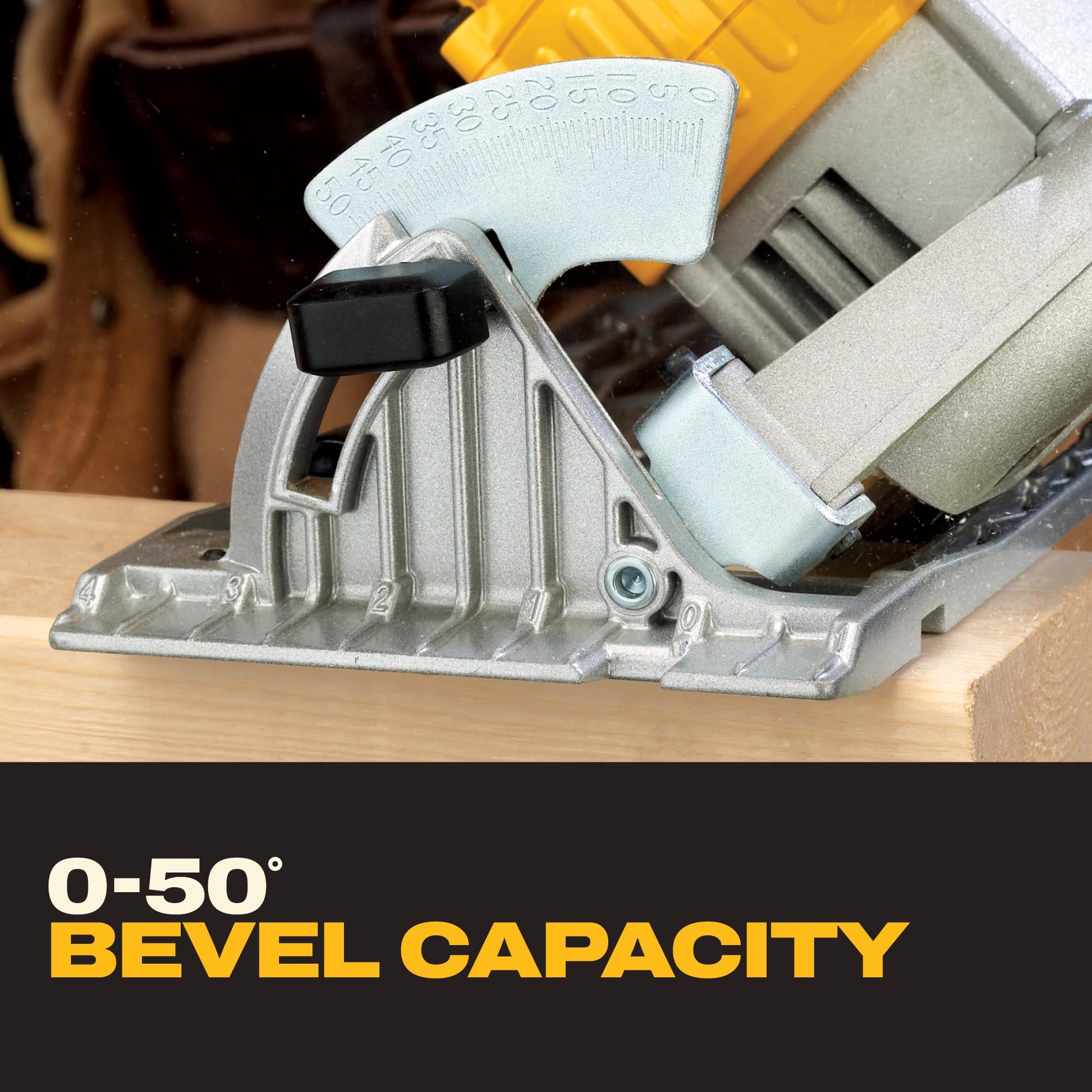 DEWALT 6-1/2-Inch 20V MAX Circular Saw, Tool Only (DCS391B) , Yellow DEWALT