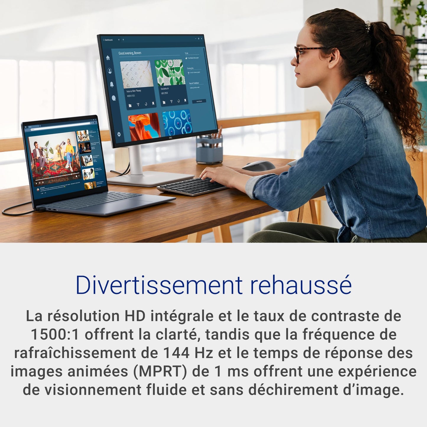 Dell 24 Plus Monitor - S2425HSM, FHD IPS Panel, 144Hz, 1ms, FreeSync 🍁 All In One Marketplace Canada