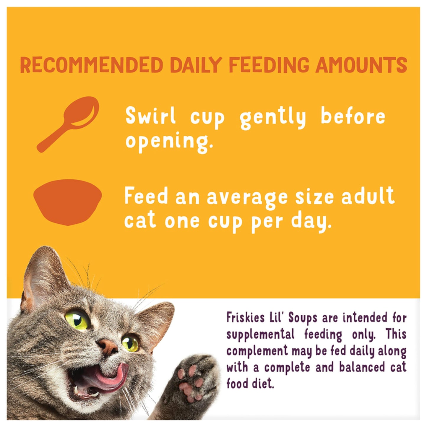 Friskies Lil' Soups Cat Treats, Fish-a-Licious 34g Cups (18 Pack x 2) Friskies