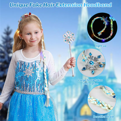 LOYO Princess Dress Up for Girl, Light Up Halloween Costume Girls Ages 3-4 🍁 All In One Marketplace Canada