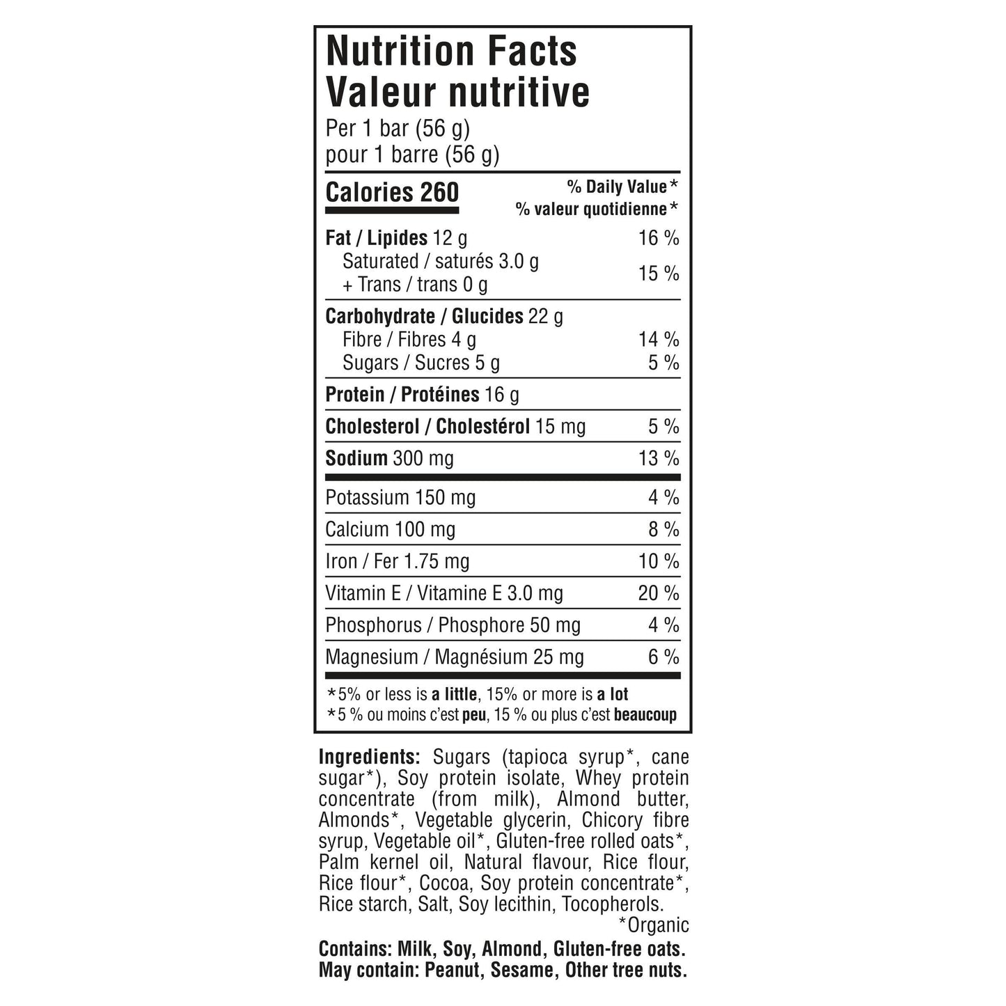 Clif Builders Low Sugar Protein Bars, Almond Salted Caramel Flavour 12 Bars BUILDERS