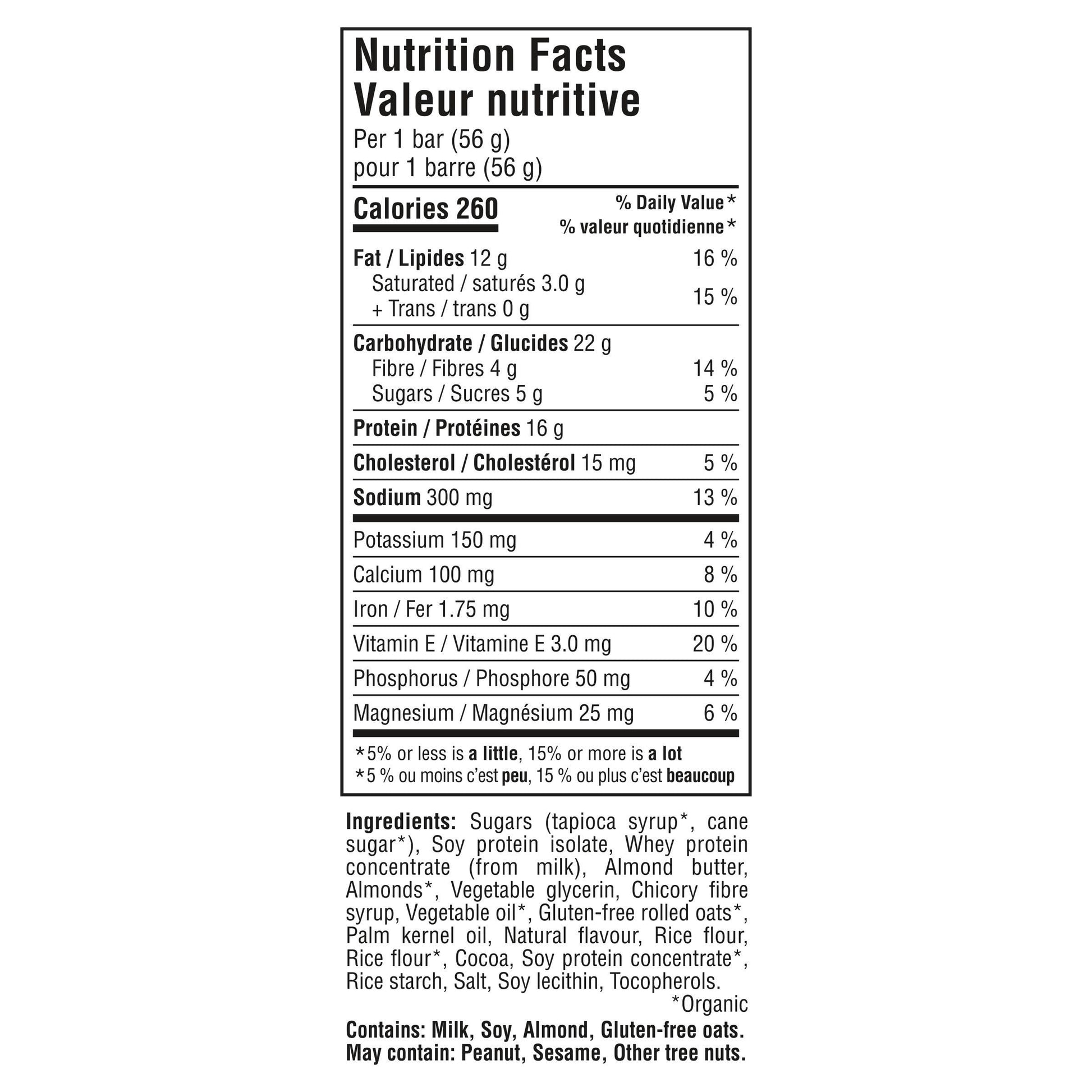 Clif Builders Low Sugar Protein Bars, Almond Salted Caramel Flavour 12 Bars BUILDERS