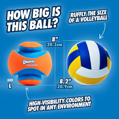 Chuckit! Large Kick Fetch Ball - Available at All In One Marketplace Canada