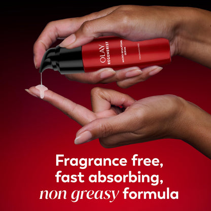 Olay Regenerist Micro-Sculpting Serum, Fragrance Free, Anti-aging Serum, 50 mL Olay