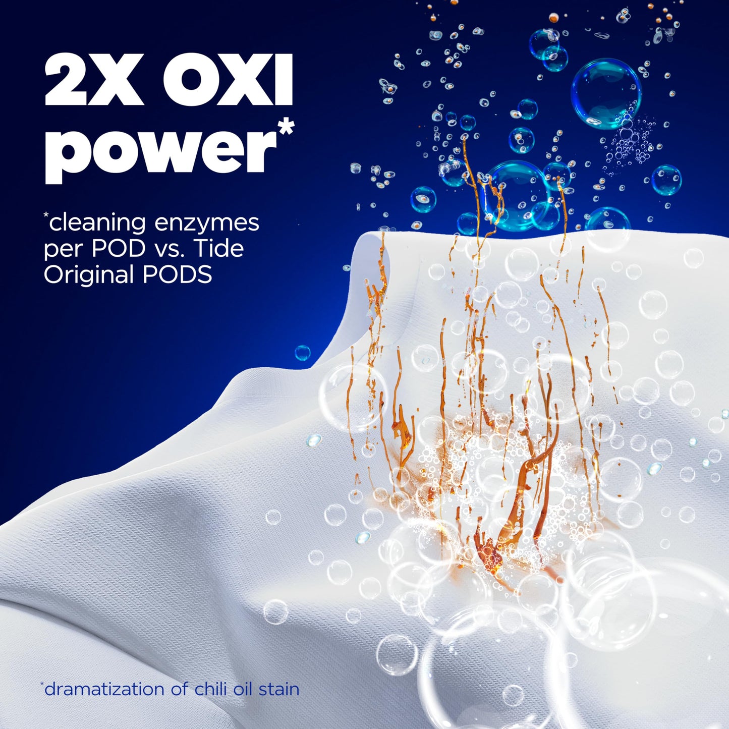 Tide Oxi Max Power PODS Laundry Detergent Pods, Stain Remover Plus Oxi Power, Detergent soap pacs for laundry washing, HE compatible, 63 Count 🍁 All In One Marketplace Canada