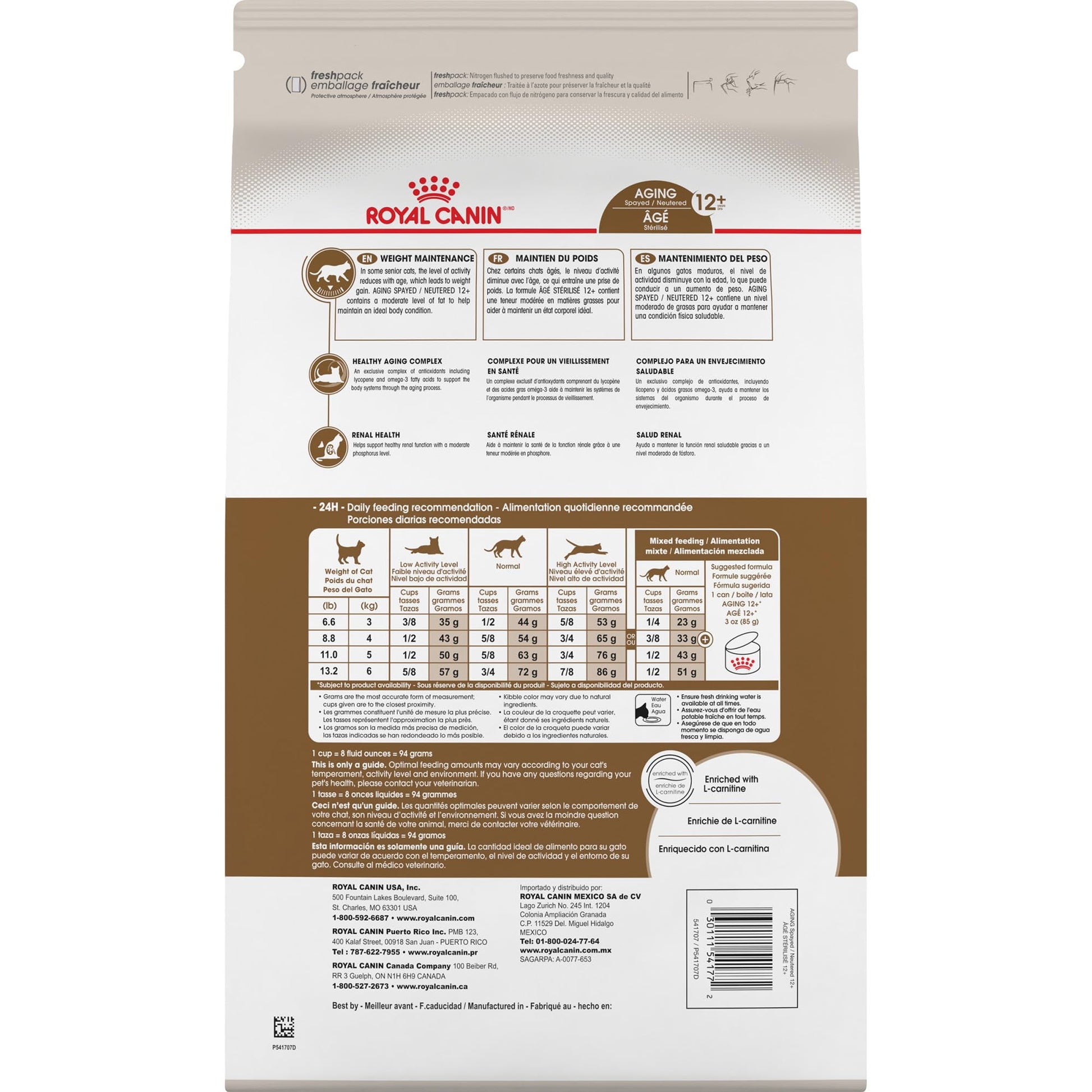 Royal Canin Appetite Control Spayed/Neutered 12+ Dry Adult Cat Food, 7 lb Bag ROYAL CANIN