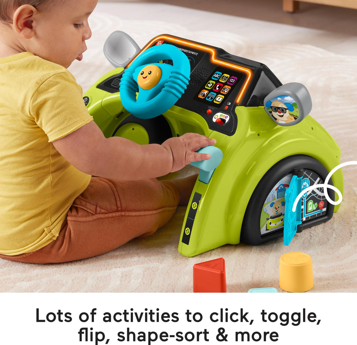 Fisher-Price Laugh & Learn Sit & Steer Driver Car