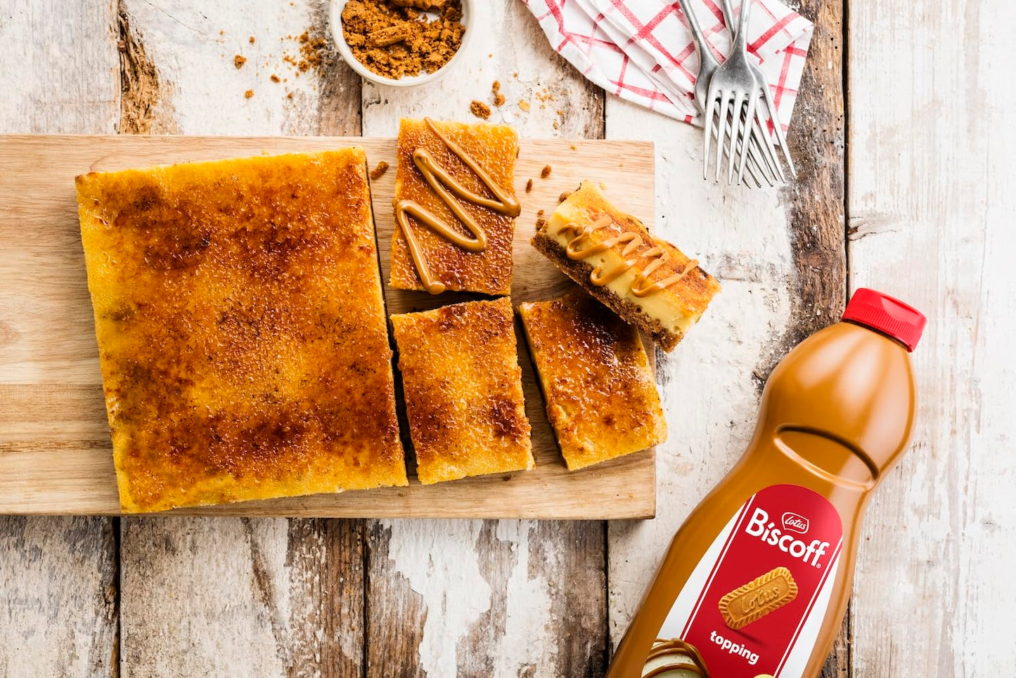 Biscoff Cookie Butter Topping - Squeeze Bottle - 1kg